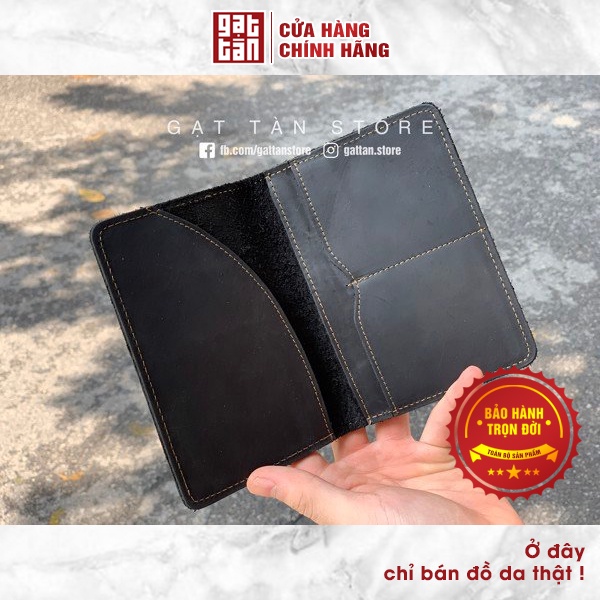 [BẢO HÀNH TRỌN ĐỜI] Bao Da Đựng Hộ Chiếu Passport Cao Cấp Hàng Đẹp Gạt Tàn Store / Cam Kết Da Bò Thật 100% - PC12