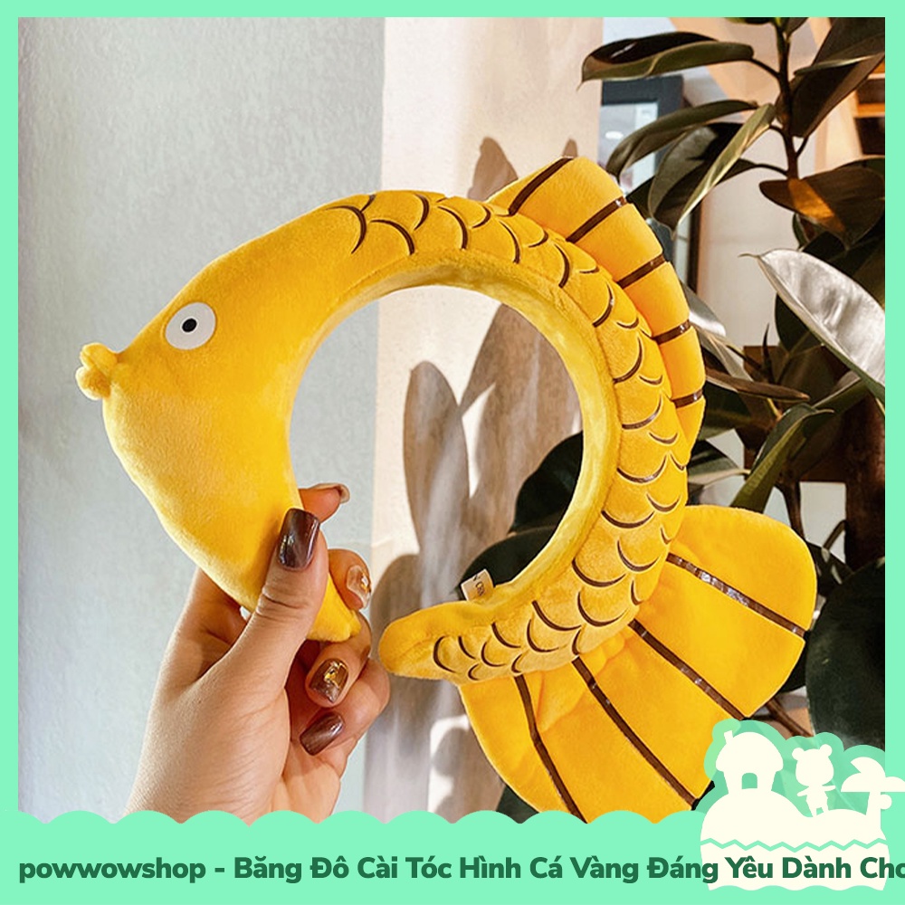 [Sẵn VN - Hỏa Tốc] Băng Đô Cài Tóc Hình Cá Ngộ Nghĩnh Dành Cho Nam Nữ