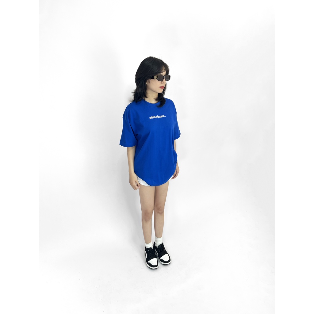 Áo Thun All The Basic Design - Classic logo - Xanh Dương