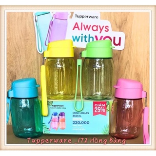 Tupperware - Bình nước Mini Lohas 350ml