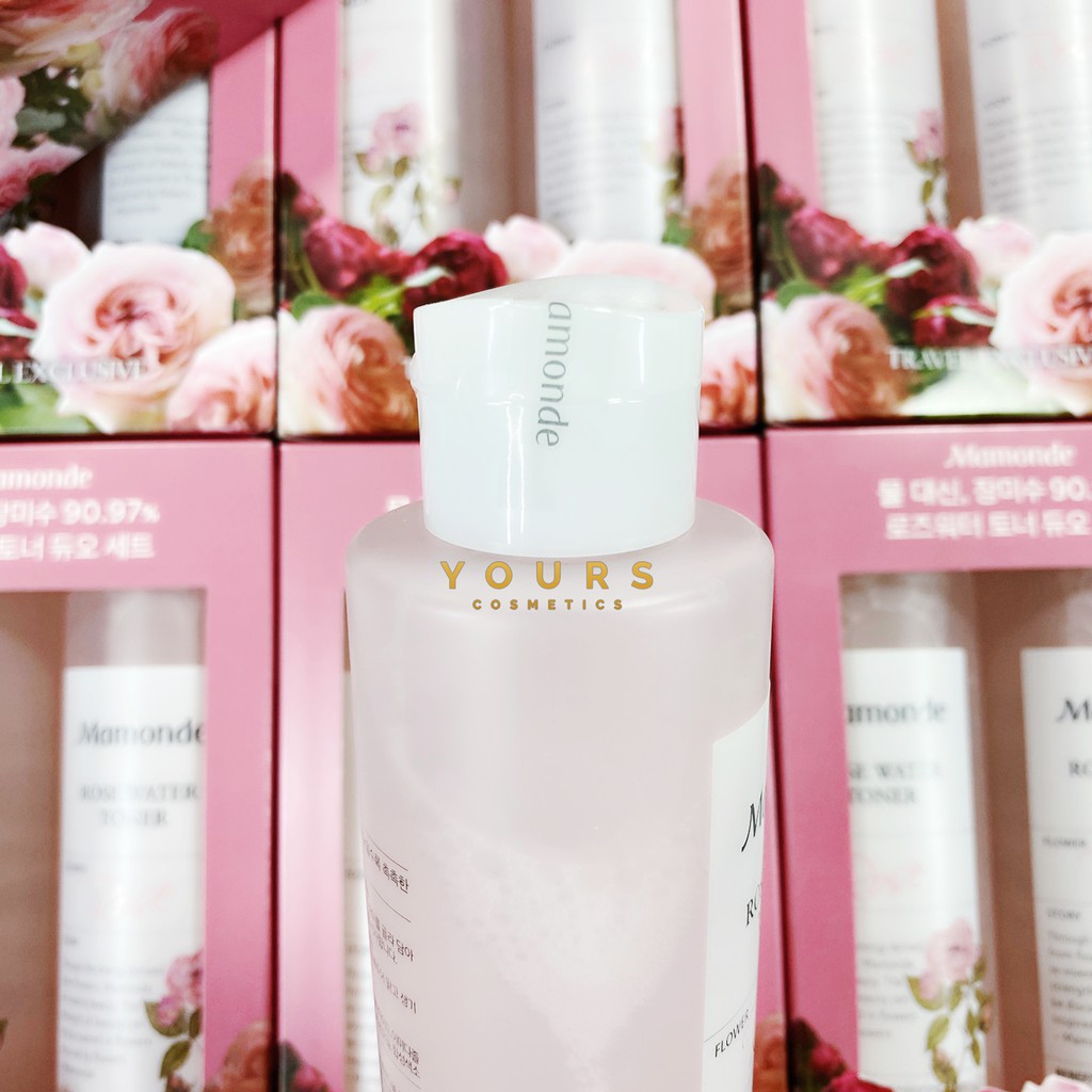 [Auth Hàn] Nước Hoa Hồng Mamonde Dành Cho Mọi Loại Da Hương Hoa Hồng Rose Water Toner 250ml