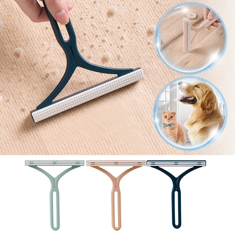 Dụng Cụ Tẩy Lông Cầm Tay Hai Mặt Tiện Dụng Cho Ghế Sofa/ Đồ Nội Thất