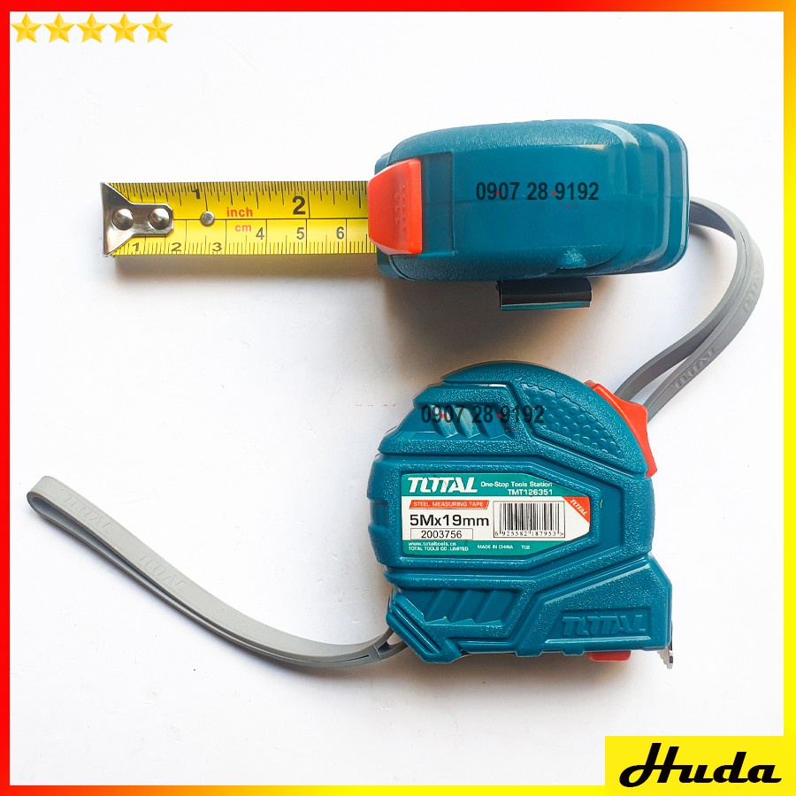 THƯỚC KÉO 3Mx16MM 5mx19mm THÉP NỀN VÀNG POI