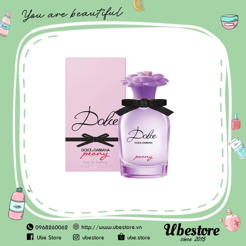 NƯỚC HOA MINI DOLCE & GABBANA DOLCE PEONY EDP #SALE_OFF_60%