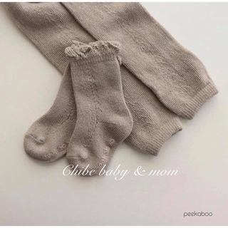 Set quần + tất <Peekaboo> hàng có sẵn