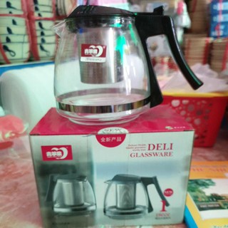 Bình trà thủy tinh 700mllồng inox