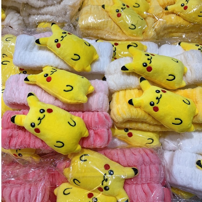N60 Băng đô bờm tóc PIKACHU vàng