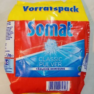 2 Bột SOMAT 1,2kg NK Đức cho máy rửa chén bát