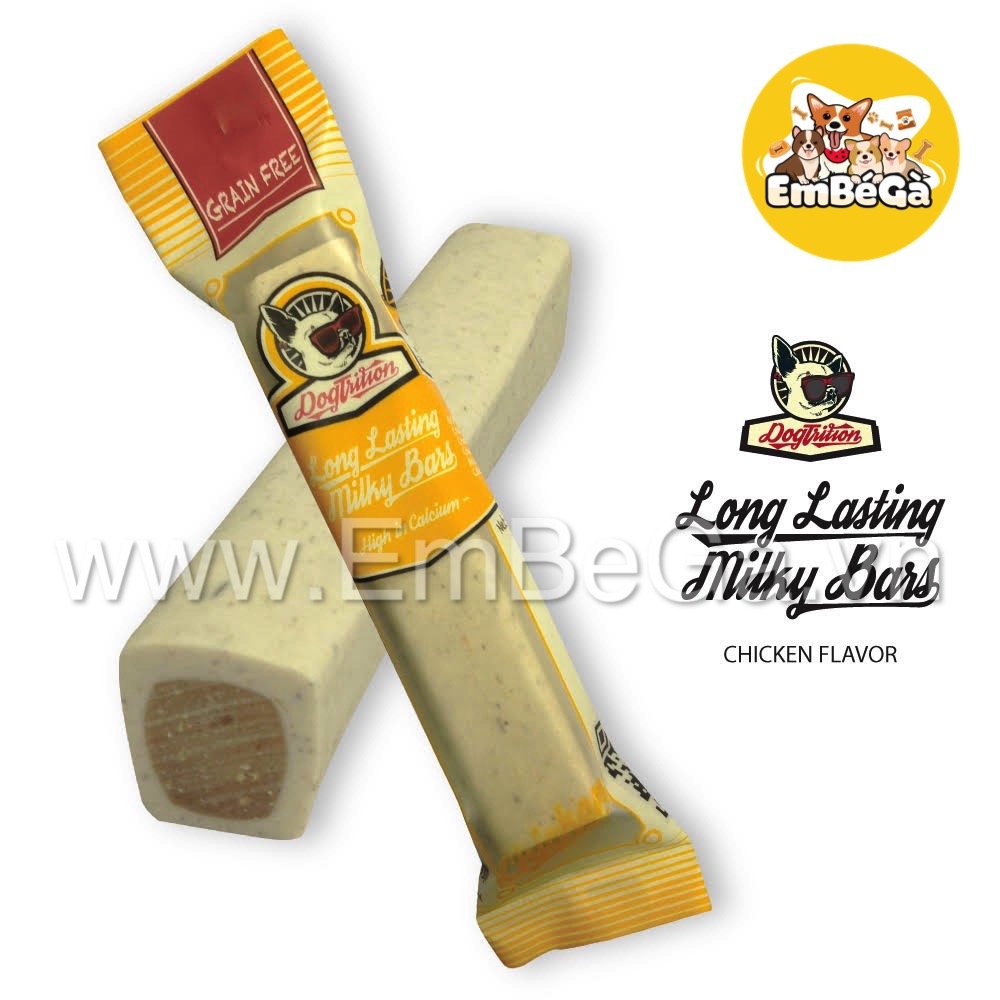 [ MILKY BAR Goodies Energy Treat ] Thanh Gặm Vệ Sinh răng miệng cho cún đến từ Thái Lan