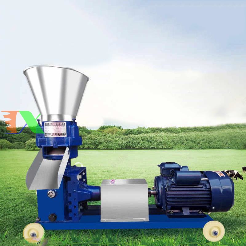 Máy ép cám viên cho Gia súc, Gia cầm, Cá, KL-160, Máy xay nghiền thức ăn đùn viên cám
