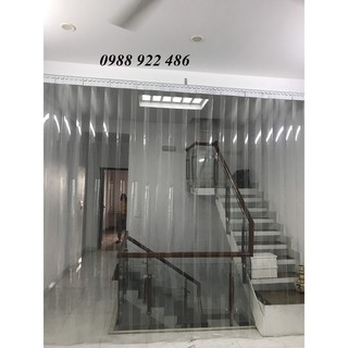 Rèm nhựa chắn điều hòa, ngăn lạnh dày 2mm làm theo yêu cầu