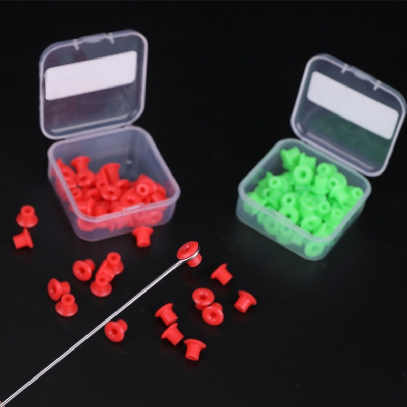 Set 50 Miếng Đệm Núm Vú Bằng Silicone Cho Máy Xăm Hình