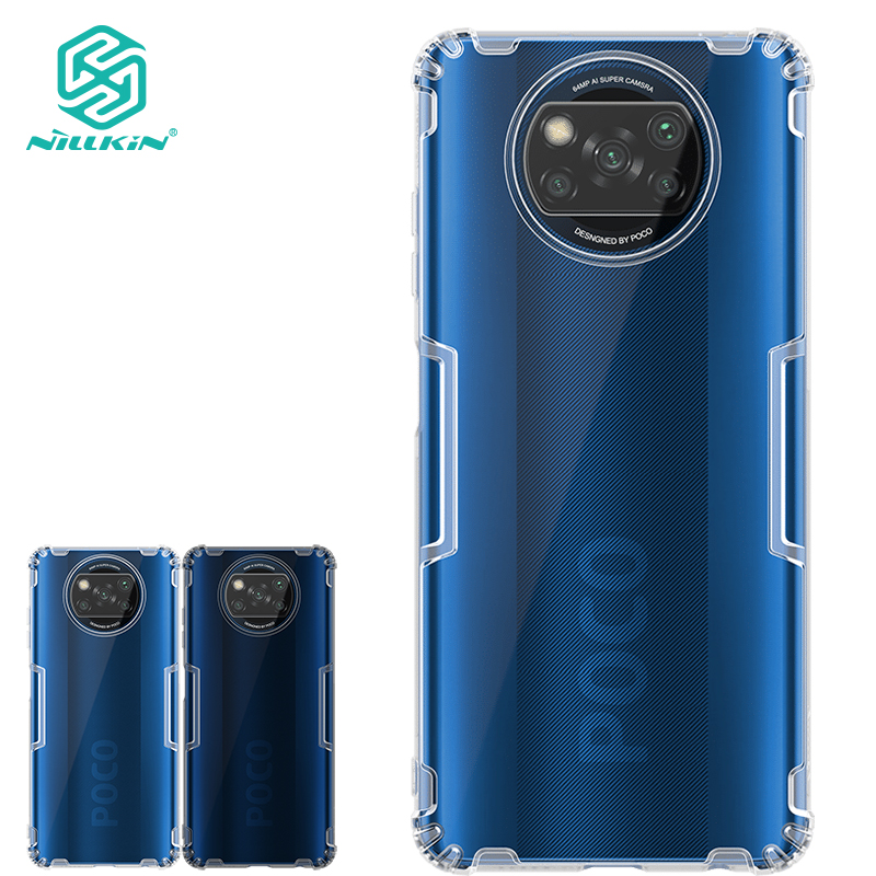 Ốp Điện Thoại NILLKIN Bằng TPU Dẻo Trong Suốt Cho Xiaomi Poco X3 Pro / X3 NFC