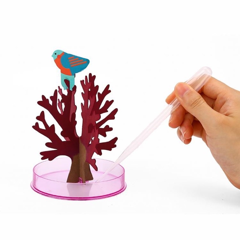 Hoa anh đào thần kỳ tự nở hoa MAGIC SAKURA TREE đồ chơi STEM sáng tạo cho bé làm ảo thuật