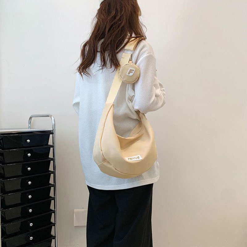 Túi xách YADOU vải nylon sức chứa lớn phong cách Hàn Quốc thời trang hè mới cho nam nữ