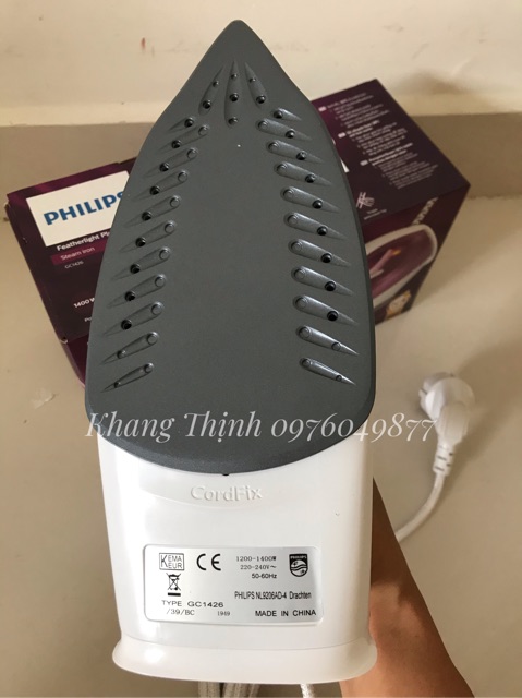 Bàn ủi hơi nước Philips GC-1426