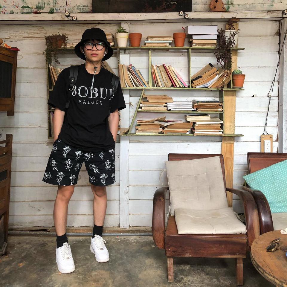 Set Bộ đồ thể thao BOBUI unisex phản quang ( Short BOBUI thiên thần + Áo thun tee BoBui Phản Quang ) | HD2000SHOP | BigBuy360 - bigbuy360.vn