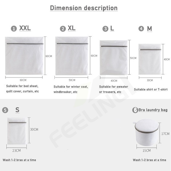 Túi Lưới Giặt Đồ Lót / Đồ Lót Tiện Dụng Cho Máy Giặt