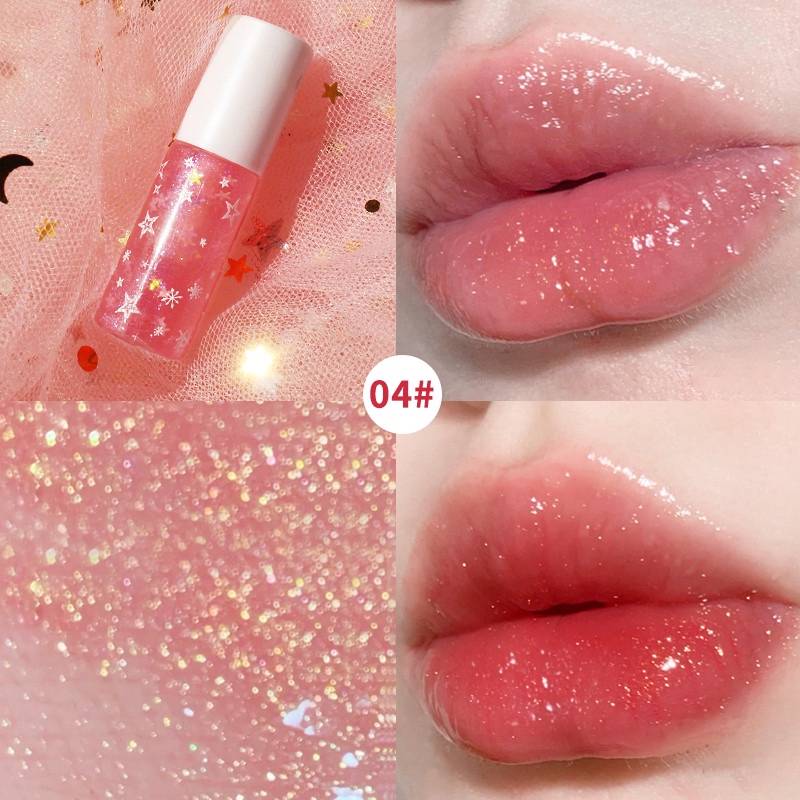 1 Son Bóng Dạng Lỏng Bổ Sung Collagen Với Thành Phần Khoáng Chất Dưỡng Môi Sáng Bóng HSU
