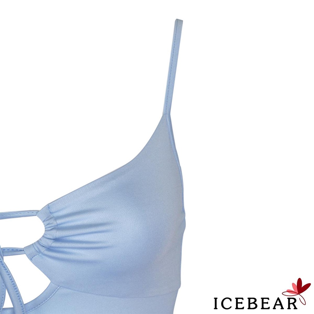 Áo 2 dây màu trơn thiết kế quyến rũ thời trang cho nữ