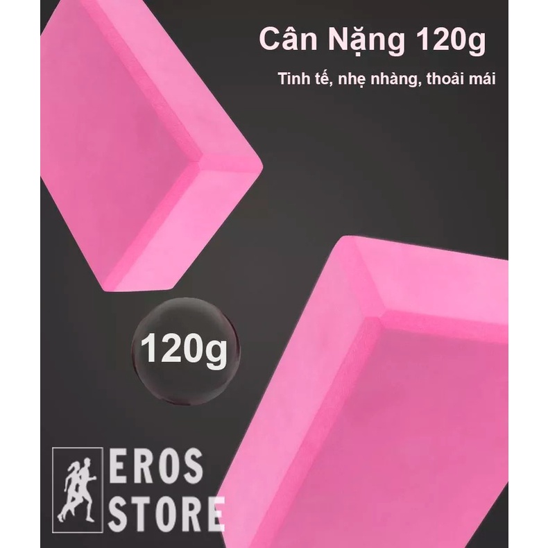 Gạch Tập Yoga Cao Cấp, Dụng Cụ Tập Yoga Tại Nhà Chính Hãng Eros Store