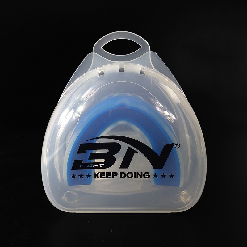 Bọc răng thi đấu Boxing BN – Màu xanh blue – Mouthguard