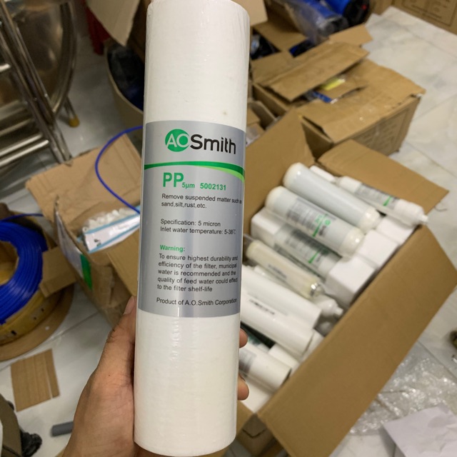 Lõi tiền lọc AoSmith - Lõi pp 5 micro AoSmith