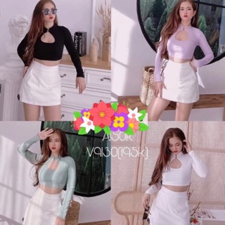 Áo kiểu cổ tàu borip