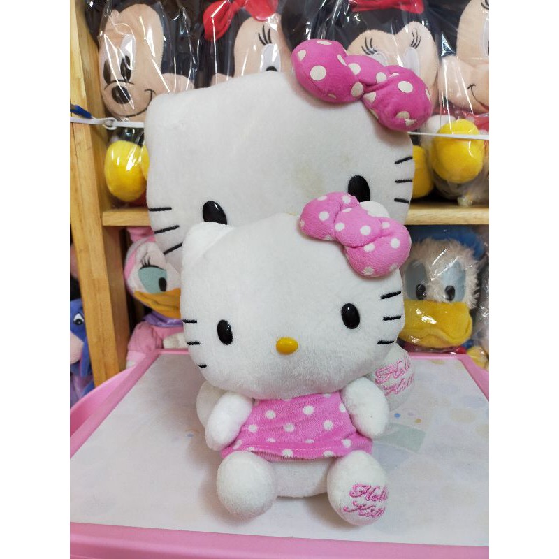 Cặp Kitty mặc đầm chấm bi hồng bánh bèo💞💞💞