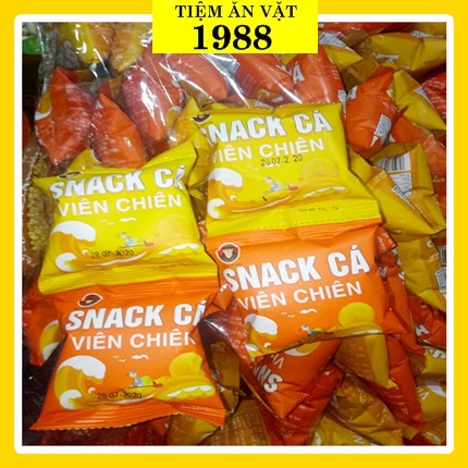 60 Gói Snack Cá Viên Chiên Bim Bim Ngon Giá Rẻ Hấp Dẫn Cho Mọi Người