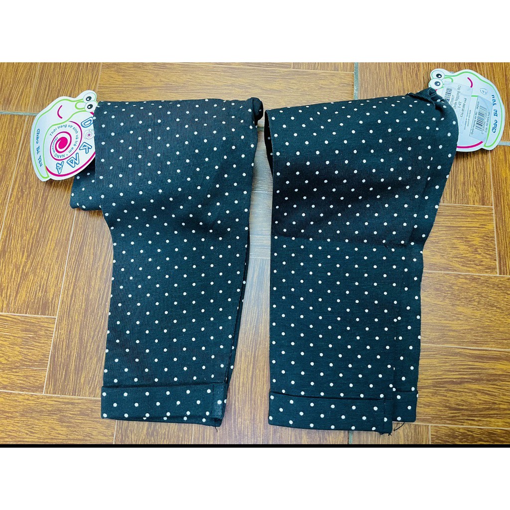 Dokma - Quần legging BG 1-4T (màu đen)