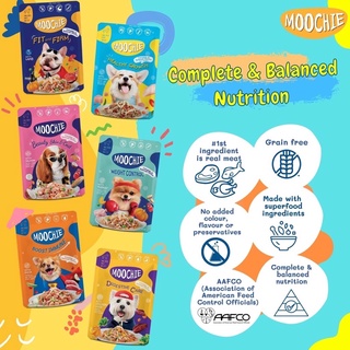 Pate MooChie Gà Sốt Cho Chó Mọi Lứa Tuổi 85g (Thái Lan)