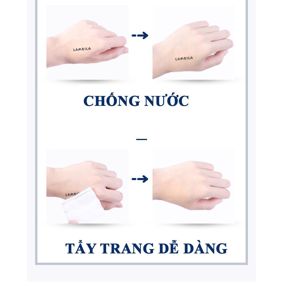 Bút kẻ mắt LAMEILA Không lem, chống nước, lưu trôi BÚT VÀNG | BigBuy360 - bigbuy360.vn