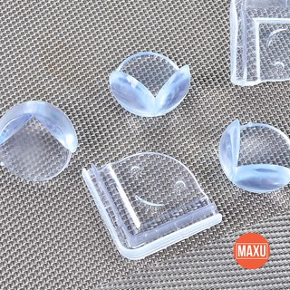 Bịt góc bàn - bịt cạnh bàn - miếng bịt góc bàn silicon trong suốt BGT01