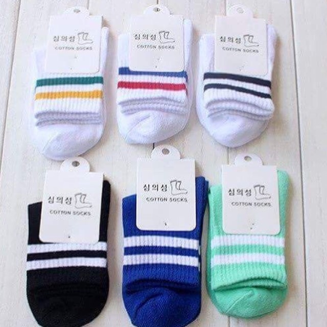 Combo 50 doi tất sọc