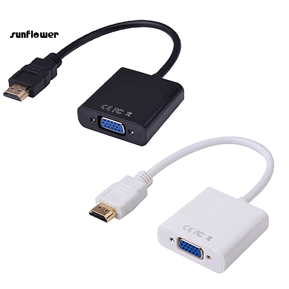 Cáp chuyển đổi hình ảnh LENOVO 1080p hdmi sang vga cho PC laptop hdtv