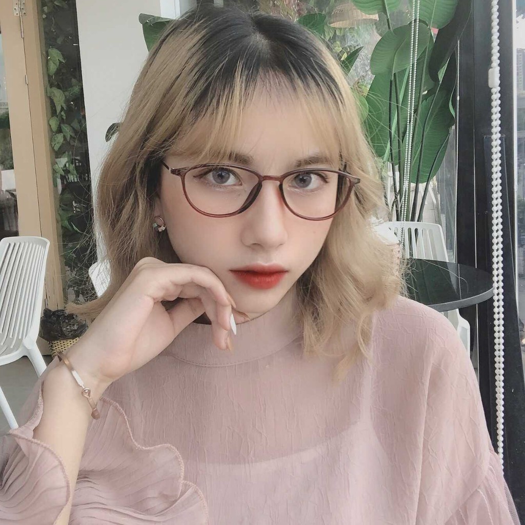 Gọng kính cận mảnh nhẹ bền đẹp, Kính mắt mèo gọng nhựa thời trang nữ 2209 nhiều màu | BigBuy360 - bigbuy360.vn