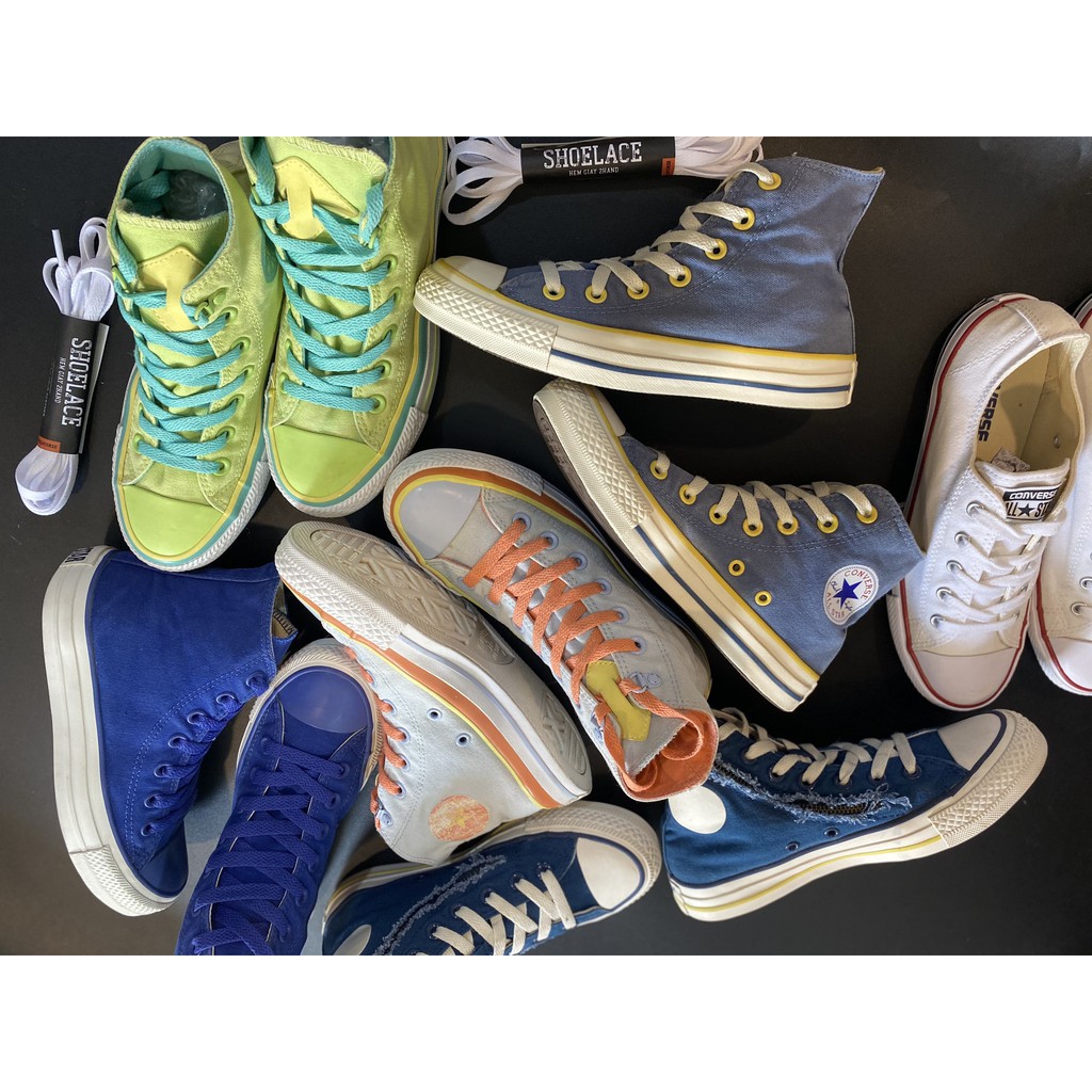 Giày converse đã qua sử dụng Xanh Size 36,5 (Real/2hand)