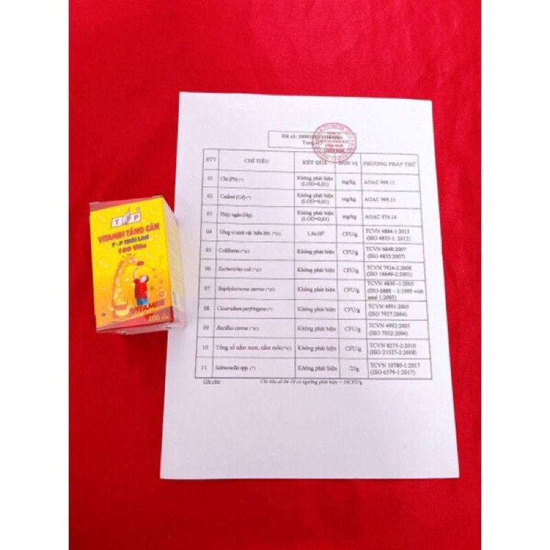 [Mẫu Mới]9 Vitamin tăng cân TP Thái Lan ( hàng bao chuẩn)