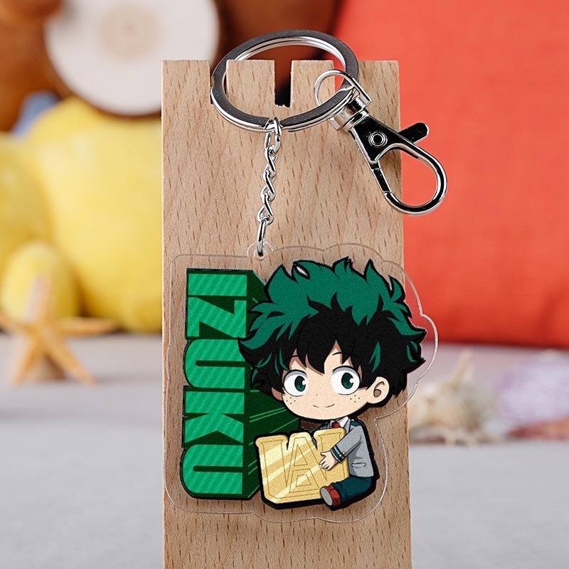 Móc Khóa Acrylic Trong Suốt In Hình Anime My Hero Academia