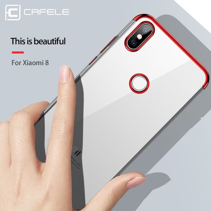 Ốp Lưng Tpu Mạ Điện Cho Xiaomi Mi6 Cafele