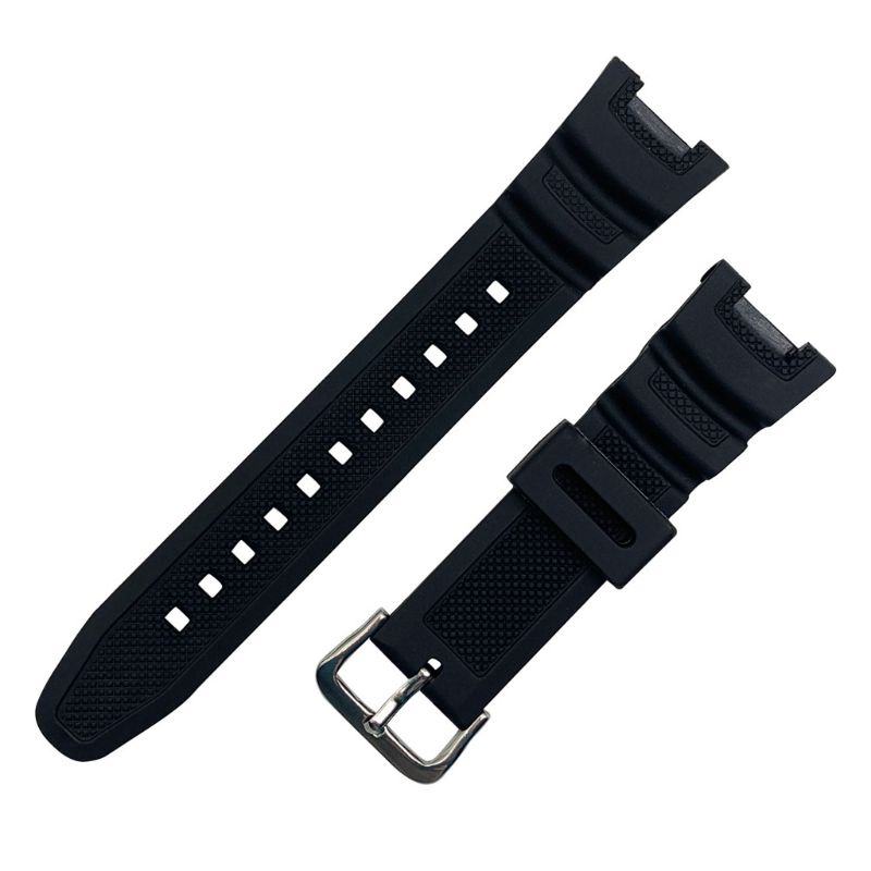 Dây Đeo Silicon Mềm Thoáng Khí Thay Thế Cho Đồng Hồ Thông Minh C Asio SGW-100 Series