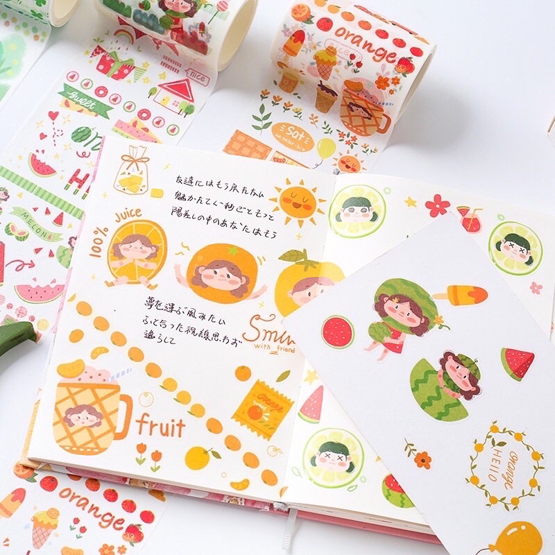 Các mẫu sticker, băng dính washi mẫu mới nhất