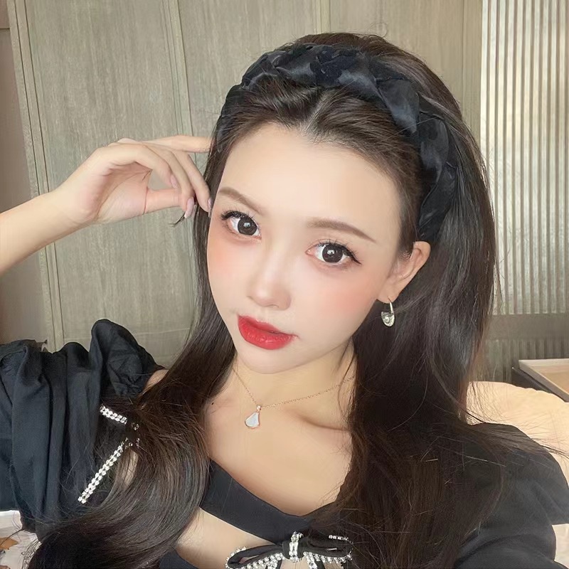Băng Đô Vải Lưới Thời Trang Cho Nữ