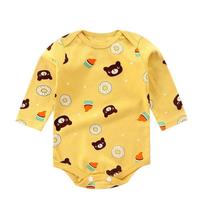 Bodysuit cho bé Bộ body cho bé sơ sinh Bodychip dài tay cho bé Body chip bé gái