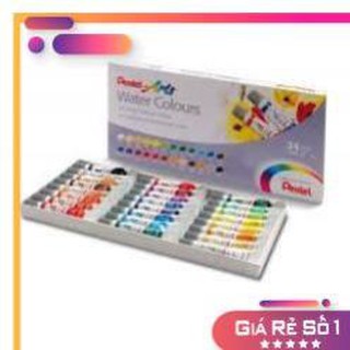 Màu nước pentel dạng tuýp bộ 24 màu wfrs-24