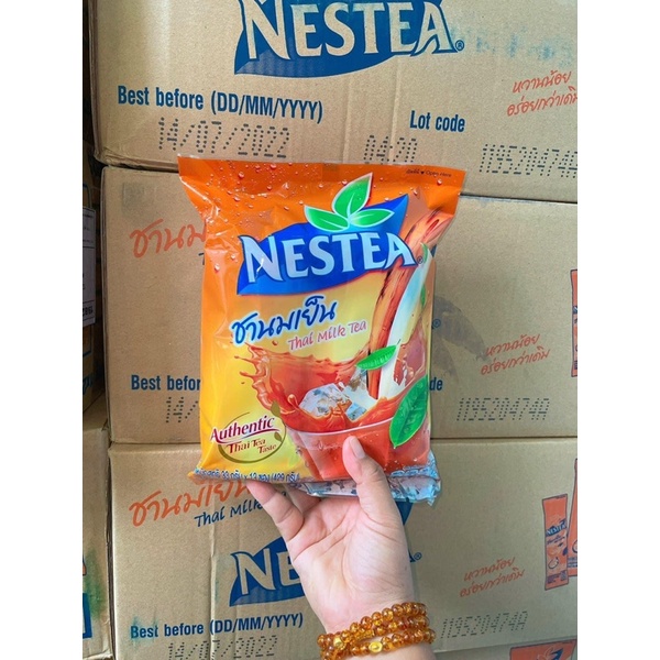 Trà Sữa Thái Đỏ Nestea Thái Lan Siêu Ngon, Thai Milk Tea, Uống Là Ghiền,