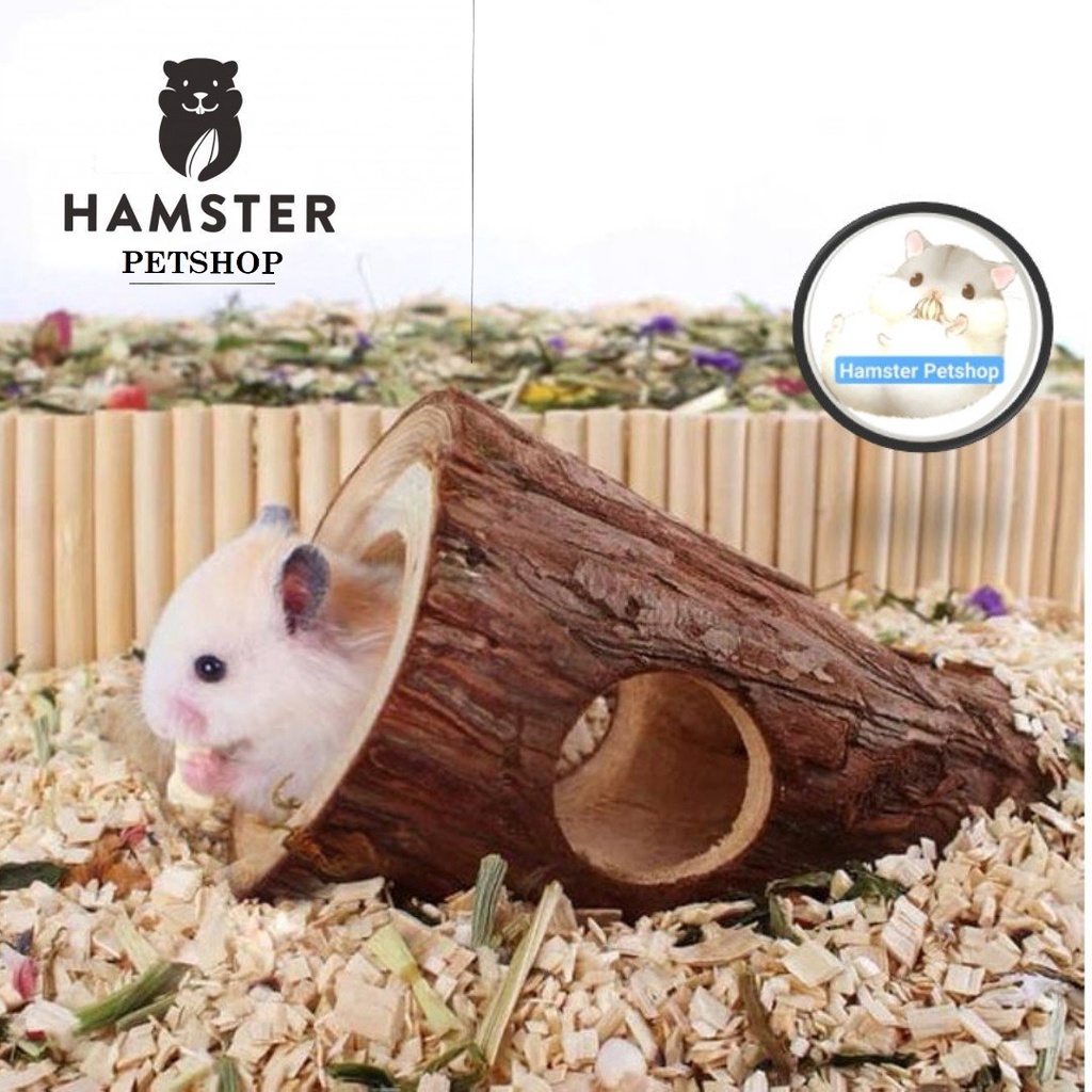 Ống chui cho Hamster bằng Gỗ Thông