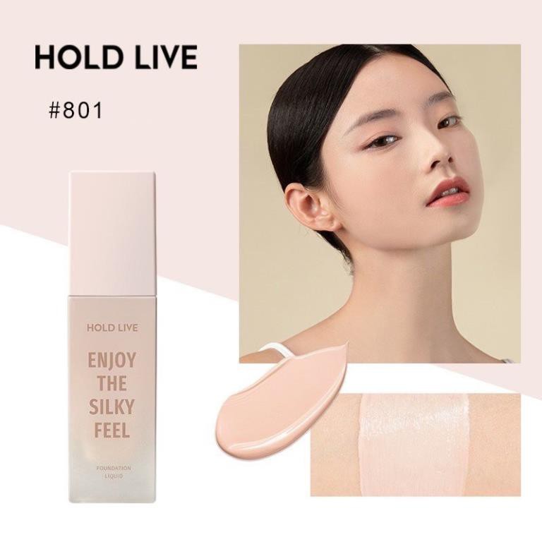 Kem lót dưỡng da mỏng mịn HOLDLIVE Enjoy The Silk Feel Protect Makeup Base