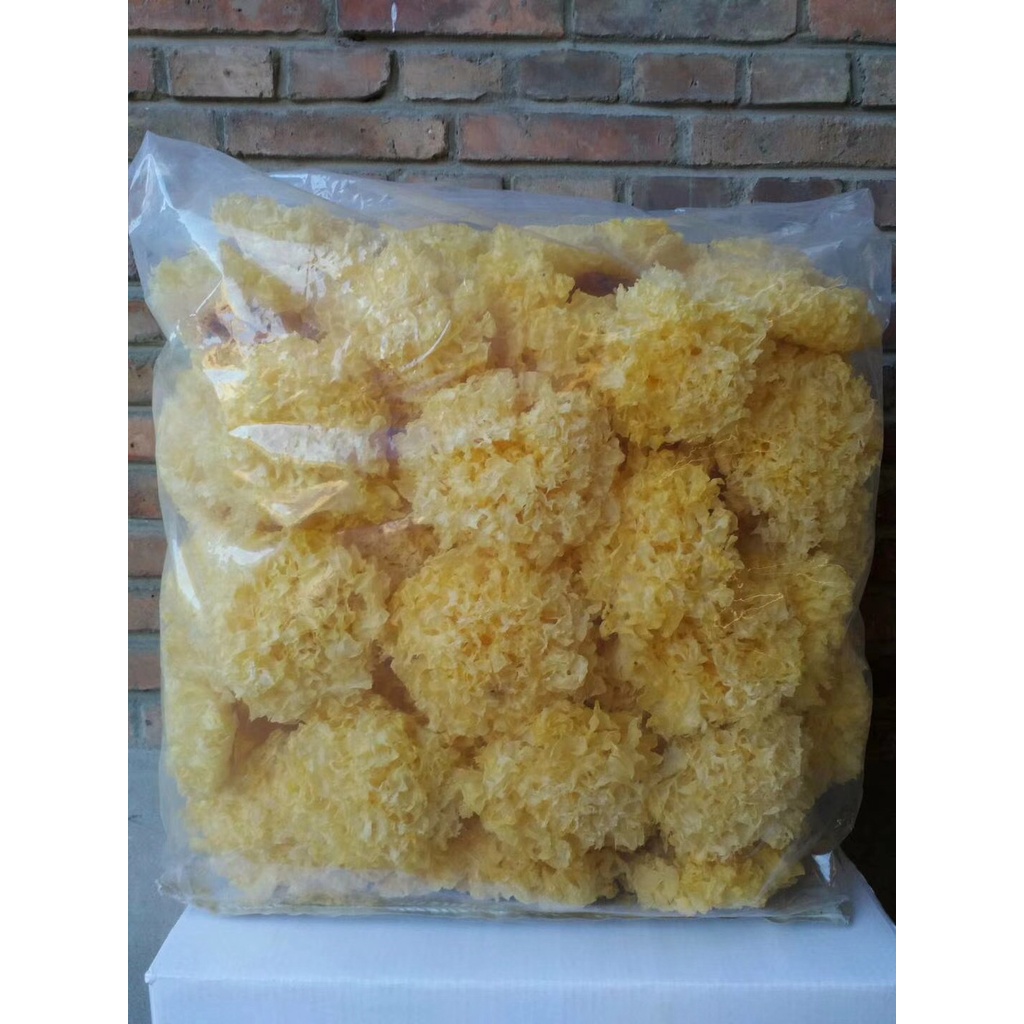 Nấm Tuyết Khô 100g Nguyên Bông Và Cắt Mảnh